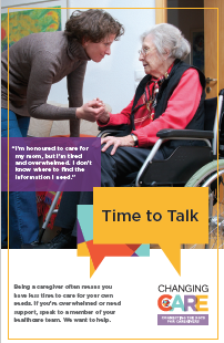 Time to Talk Pamphlet with Adult